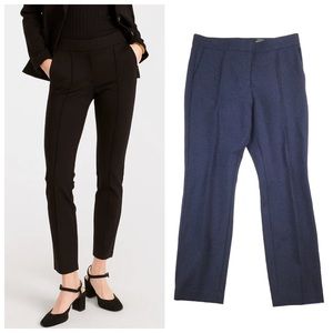 J. CREW Skinny trouser in Italian ponte Navy Blue Sz 10